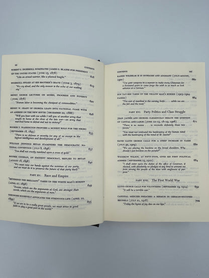 A Treasury of the World's Great Speeches, edited by Houston Peterson