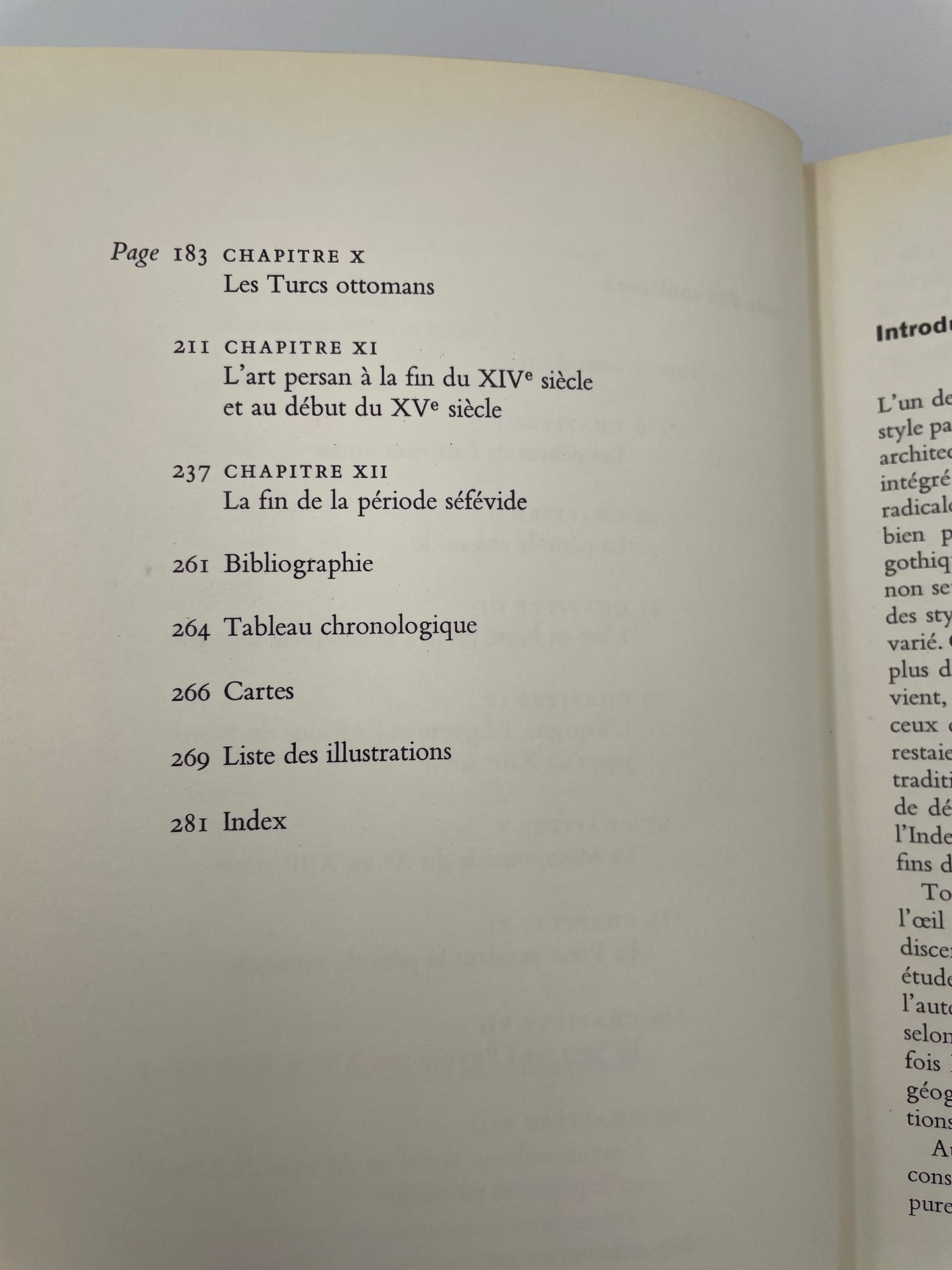 Open book with text on a gray background