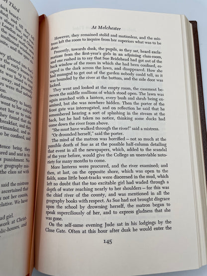 Random page 145 from "Jude the Obscure" by Thomas Hardy (Collector's Edition) Easton Press