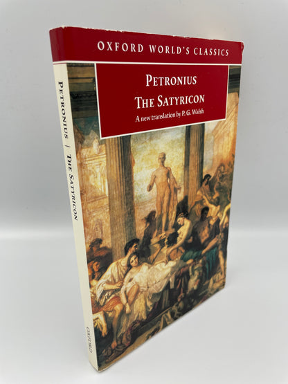 Spine and cover of "The Satyricon" by Petronius, Oxford University Press 