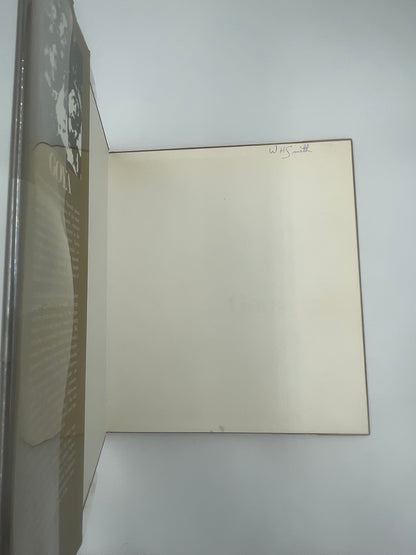 Inside cover page with owner signature of Goya by Bernard L. Myers