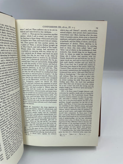 Page form Chapter 3 of Confessions from "Augustine: The Confessions, The City of God, On Christian Doctrine".