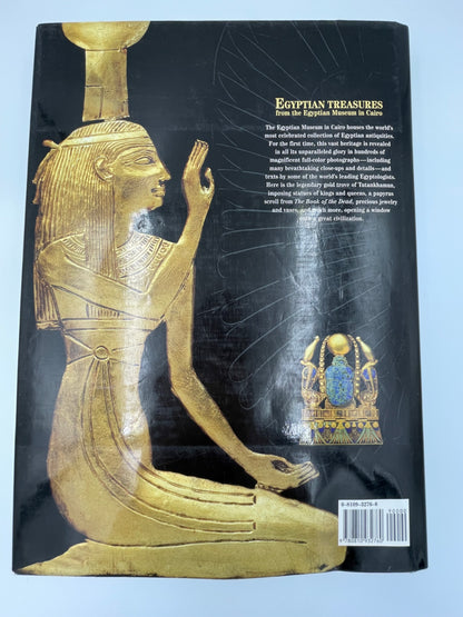 Back cover with jacket from Egyptian Treasures from the Egyptian Museum in Cairo (Ed. F.Tiraditti)  