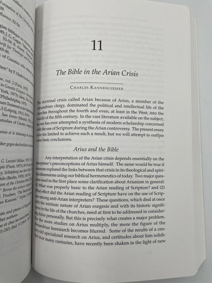 Chapter in the Arian Crisis from 'The Bible in Greek Christian Antiquity' 