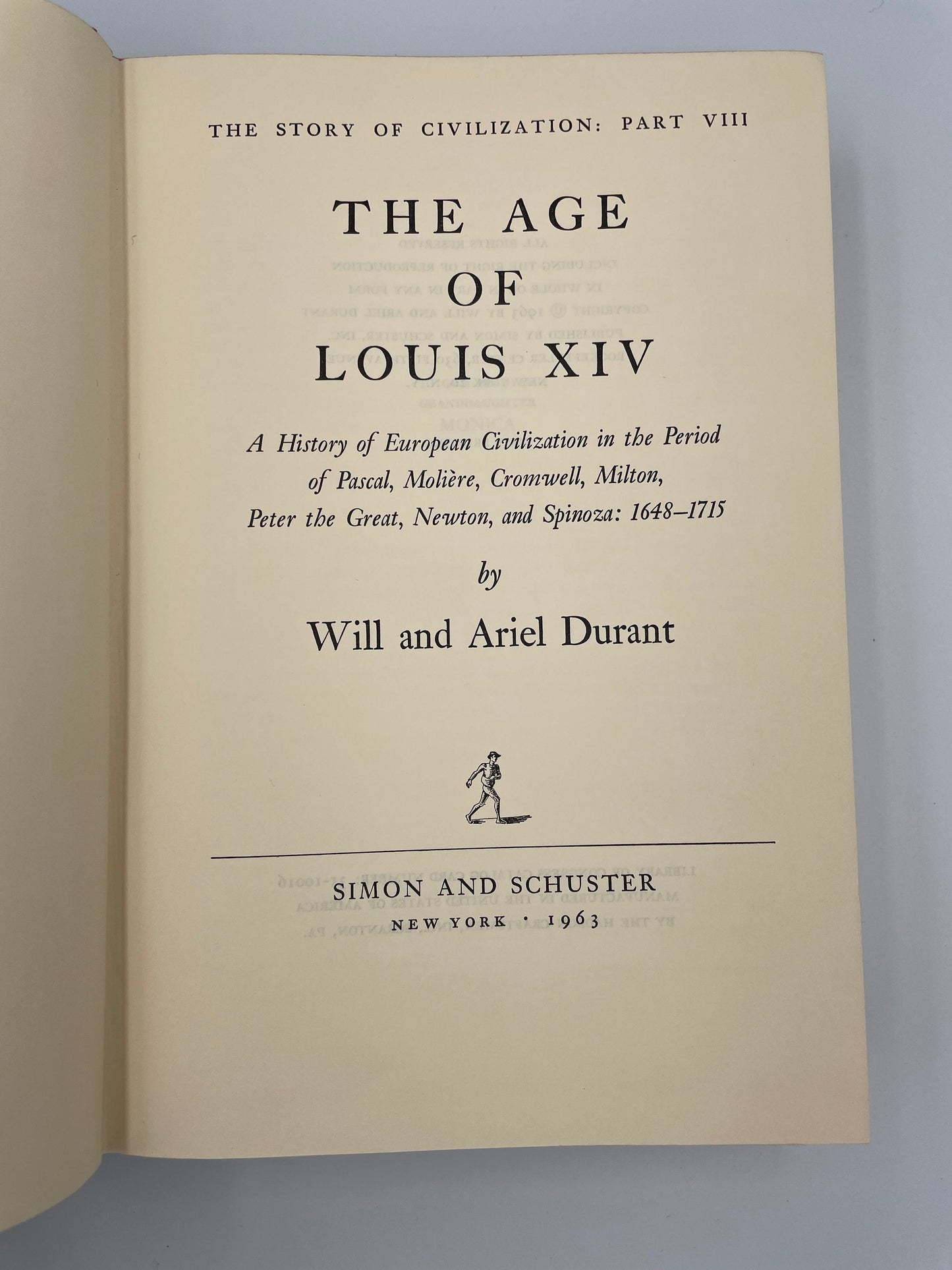 The Age of Louis by Will and Ariel Durant