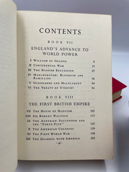 A History of the English-Speaking Peoples by Winston Churchill (4 volume set).