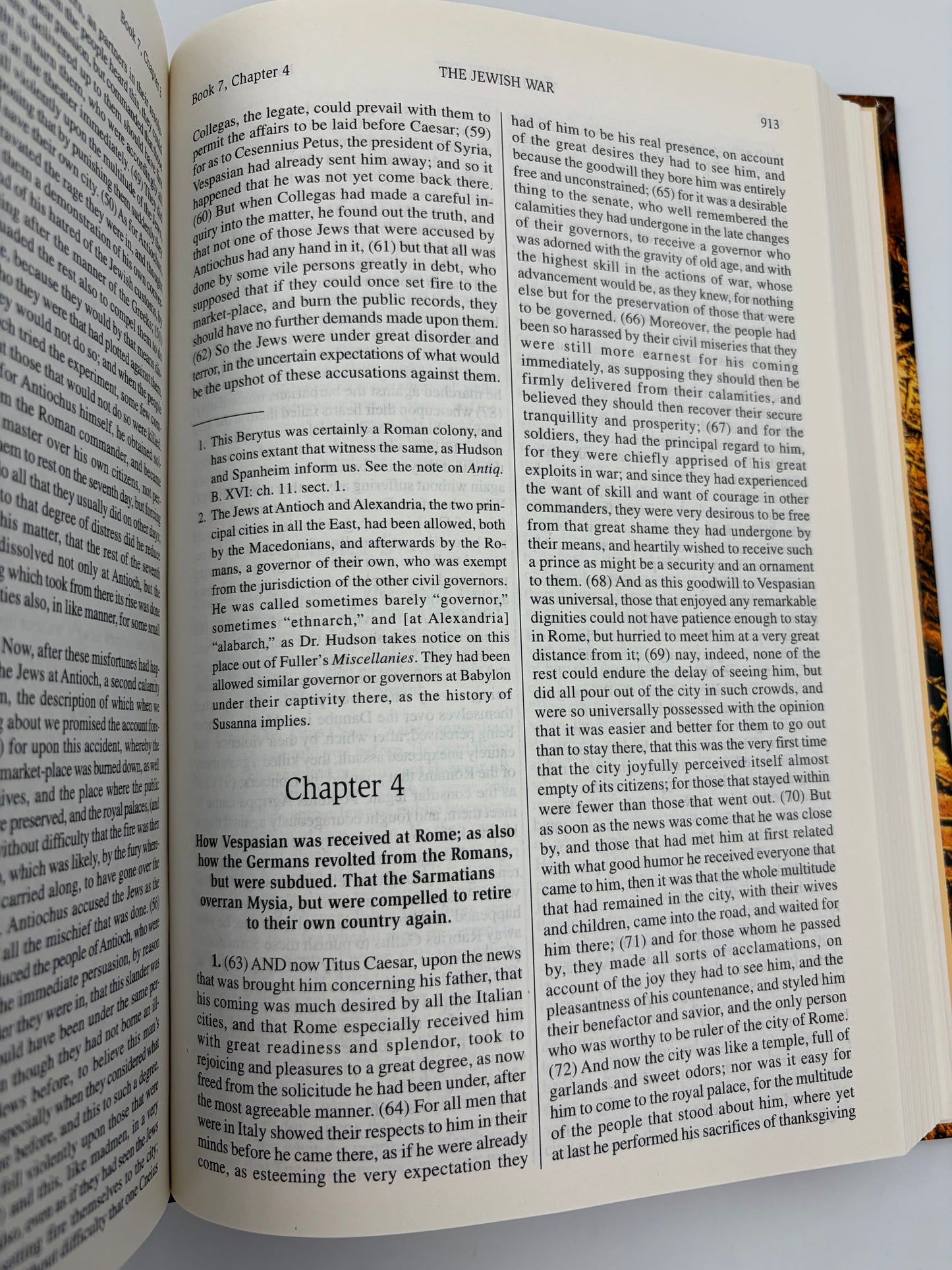 Random page 913 from the book, 'The New Complete Works of Josephus'.