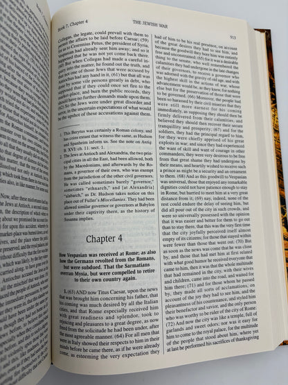 Random page 913 from the book, 'The New Complete Works of Josephus'.
