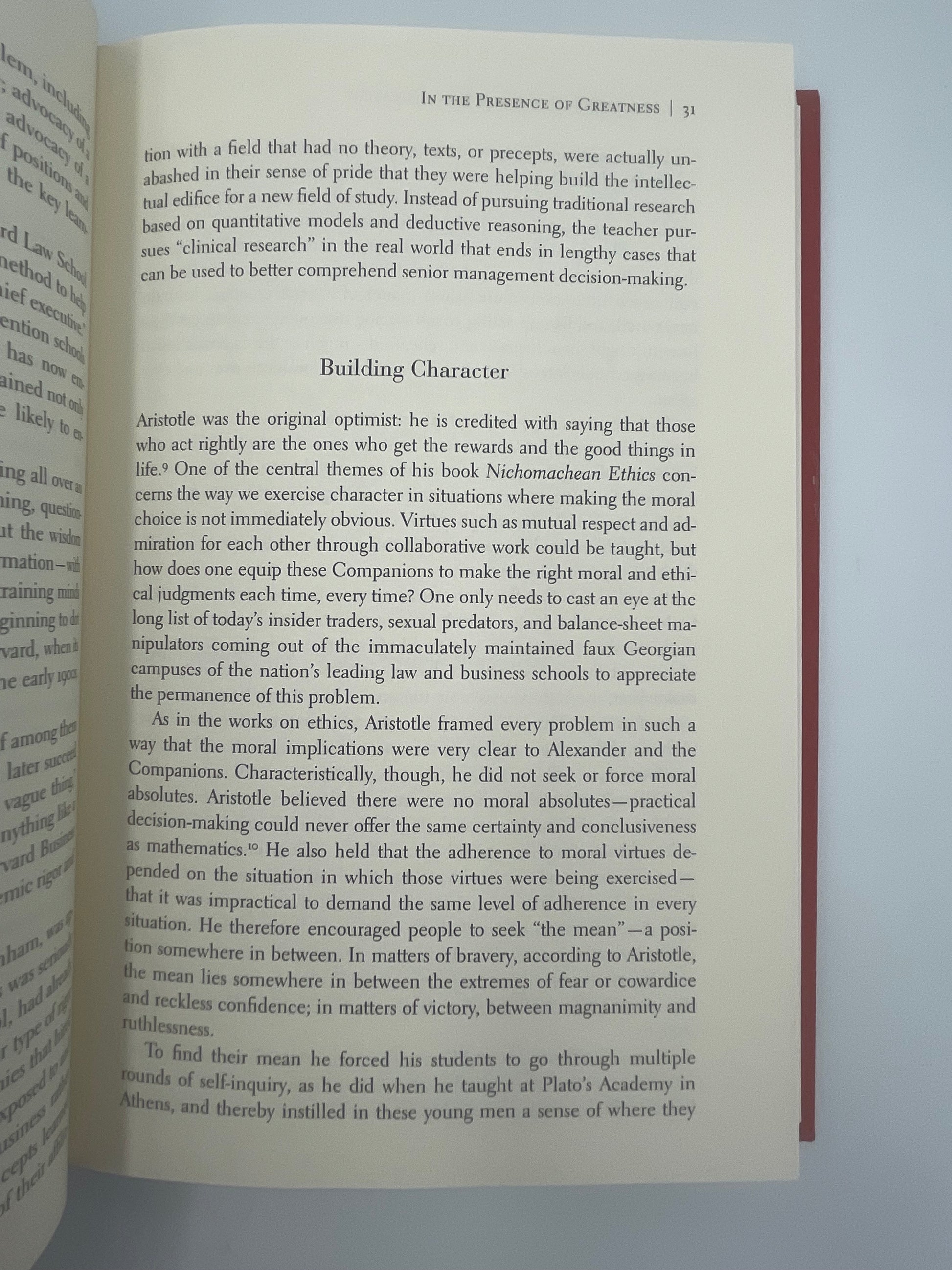 Random page 31 from ‘Alexander the Great's Art of Strategy: The Timeless Leadership Lessons of History's Greatest Empire Builder’ ￼