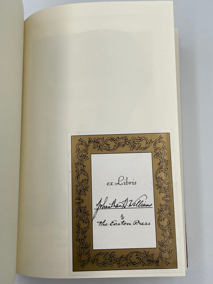 Ex Libris sticker on page from "Lady Chatterley's Lover" by D.H.Lawrence (Easton Press 2005 edition) 