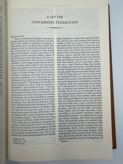 Locke. Burkeley. Hume. (Britannica: Great Books of the Western World)