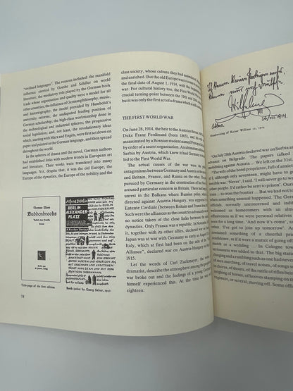German Cultural History from 1860 to the Present Day