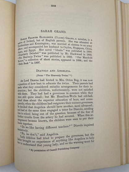 Page 5215 from masterpieces of the world's literature, 1898