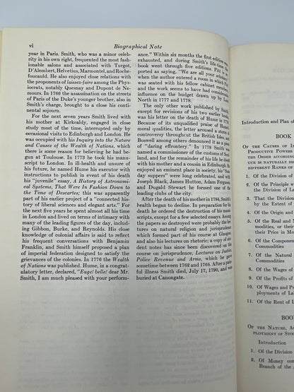 Adam Smith: (Britannica: Great Books of the Western World) An Inquiry into the Nature and Causes of the Wealth of Nations