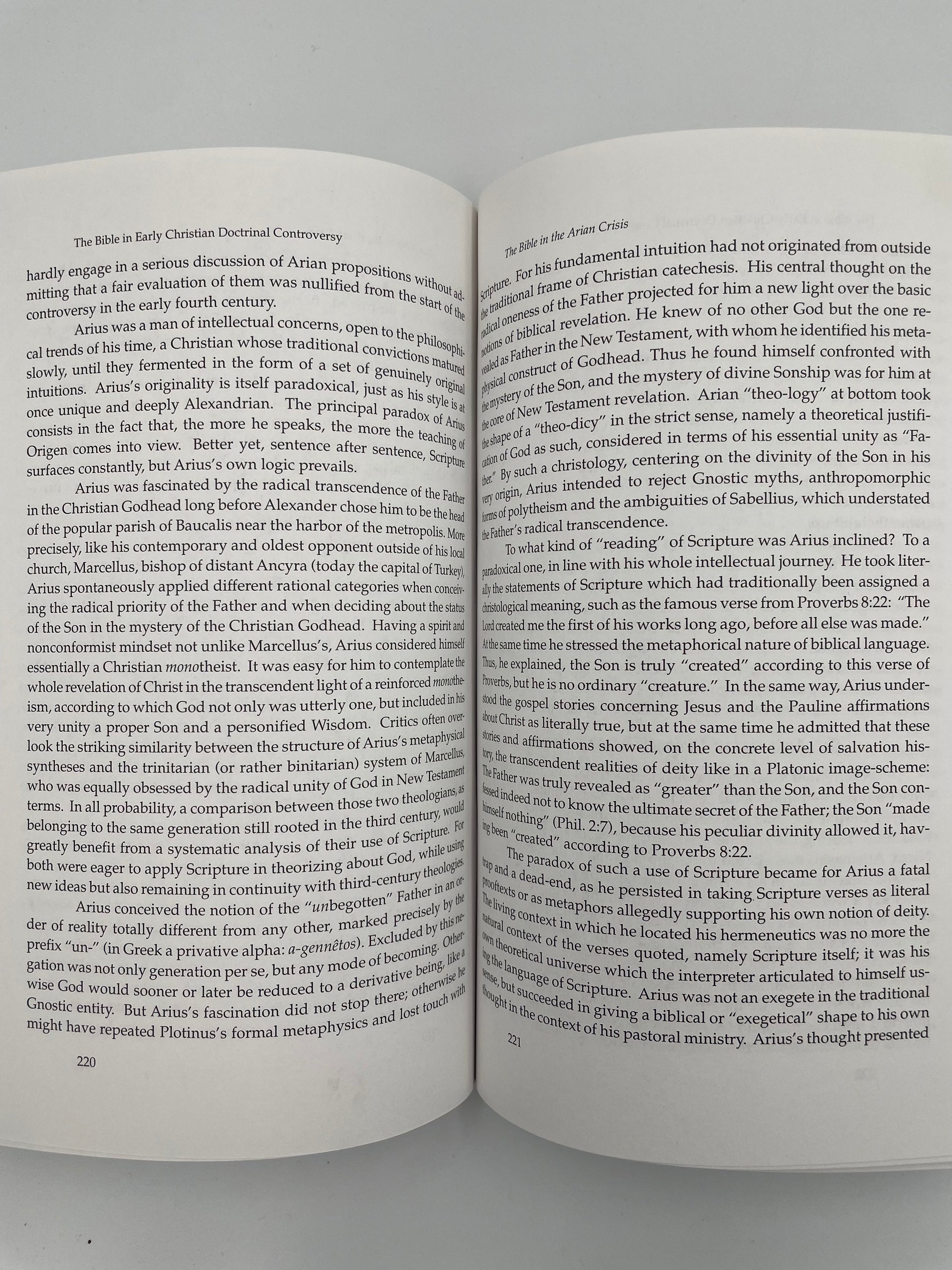 More pages on the Arian controversy from 'The Bible in Greek Christian Antiquity'.