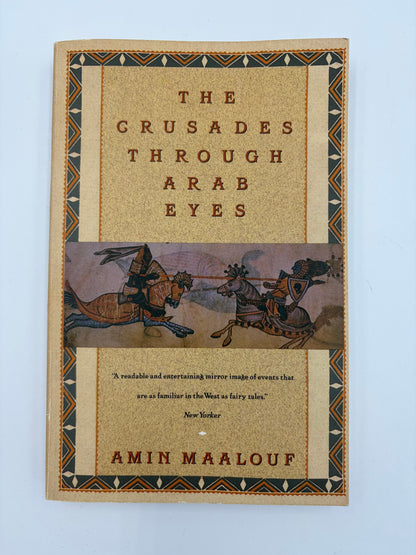 Book cover of “The Crusades through Arab eyes”.