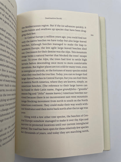 Random page 189 from the book 'The Hidden Life of Trees' by Peter Wohlleben.