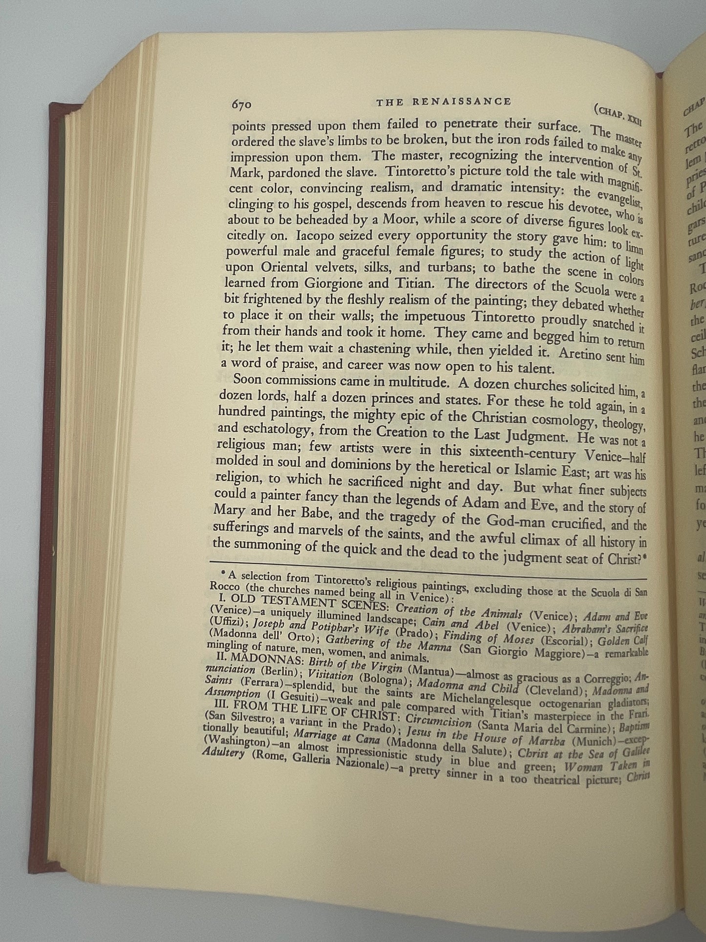 Random page 670 of ‘The Renaissance’ by Will Durant 