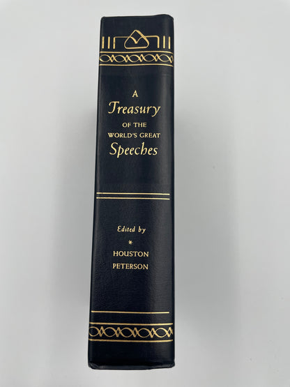 Book Spine of Treasury of the World's Great Speeches
