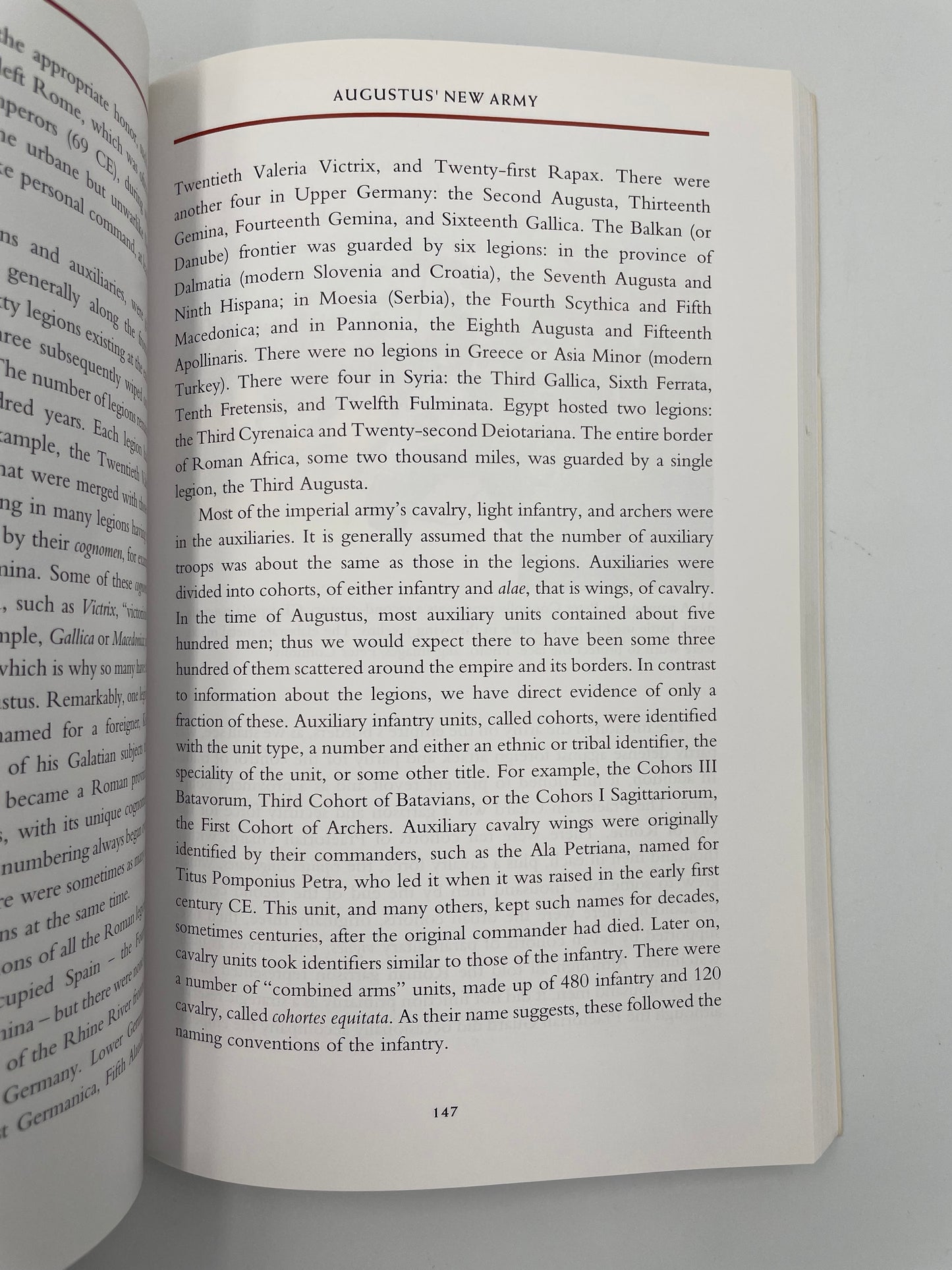 Page 147 from ‘Roman Warfare’ by Jonathan P. Roth.
