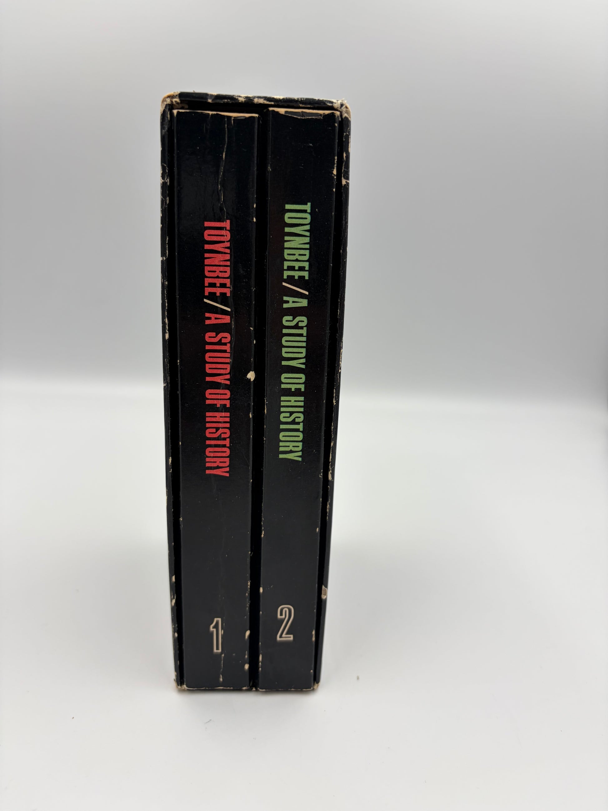 ‘A Study of History’ by Arnold J.Toynbee - 2 Volume Abridged Set In slip case.