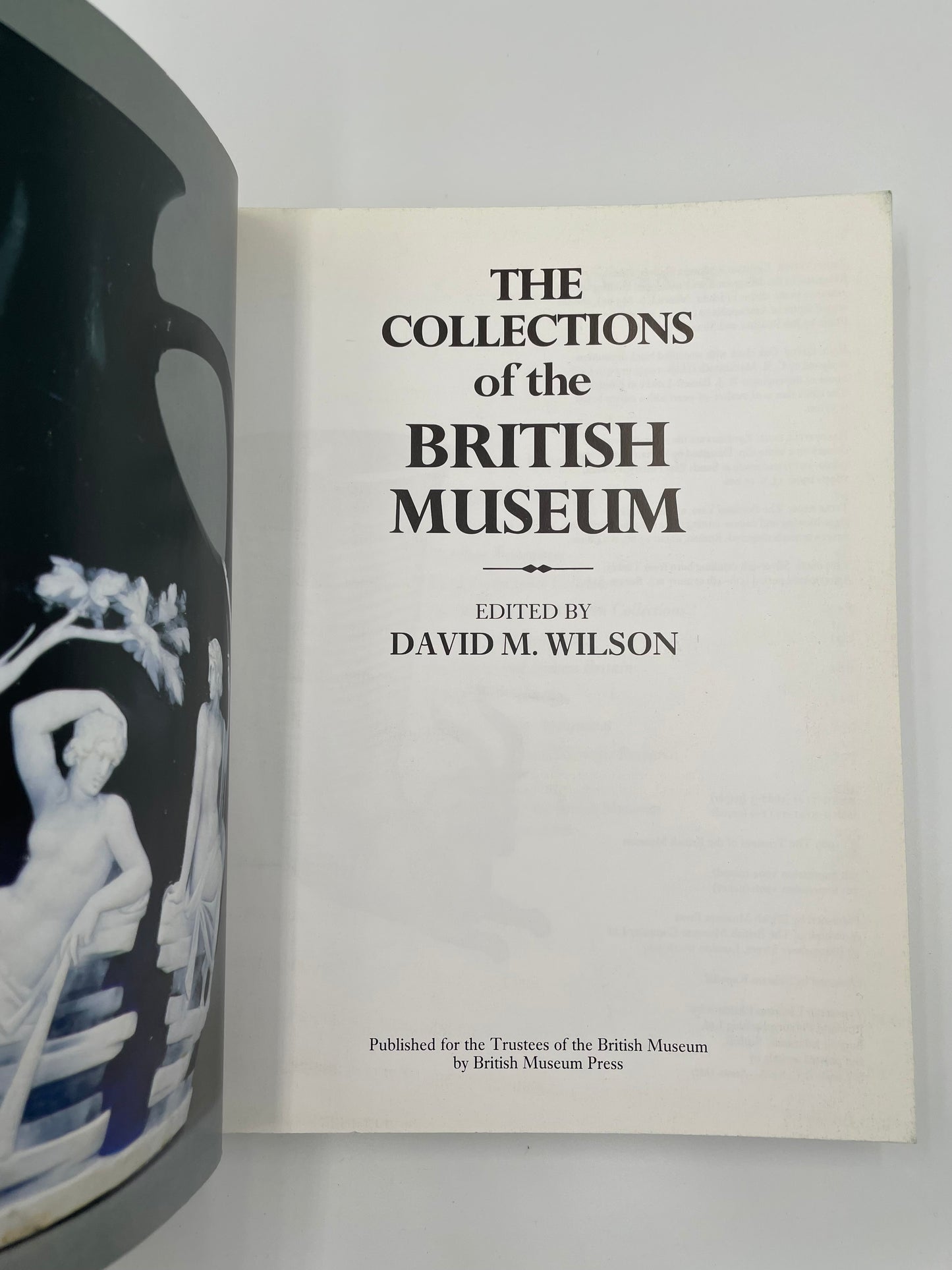 Title page of The Collections of the British Museum