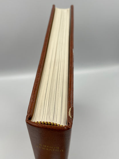 Page edges view of book ‘Life in the Middle Ages’ 