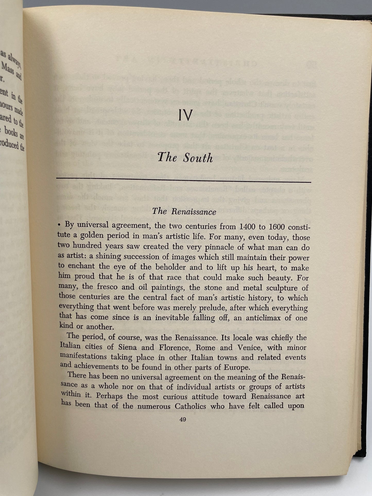 Chapter 4 page from 'Christianity in Art' by Frank and Dorothy Getlein.