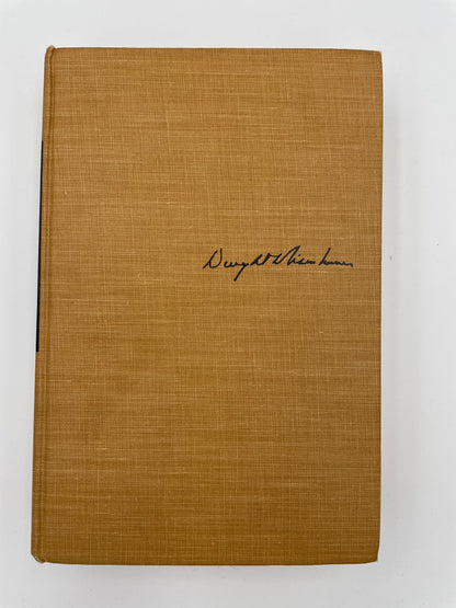 Book Cover of "Dwight D. Eisenhower: Crusade in Europe." First edition 1948
