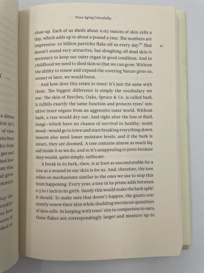 Rando page 61 from 'The Hidden Life of Trees' by Peter Wohlleben.