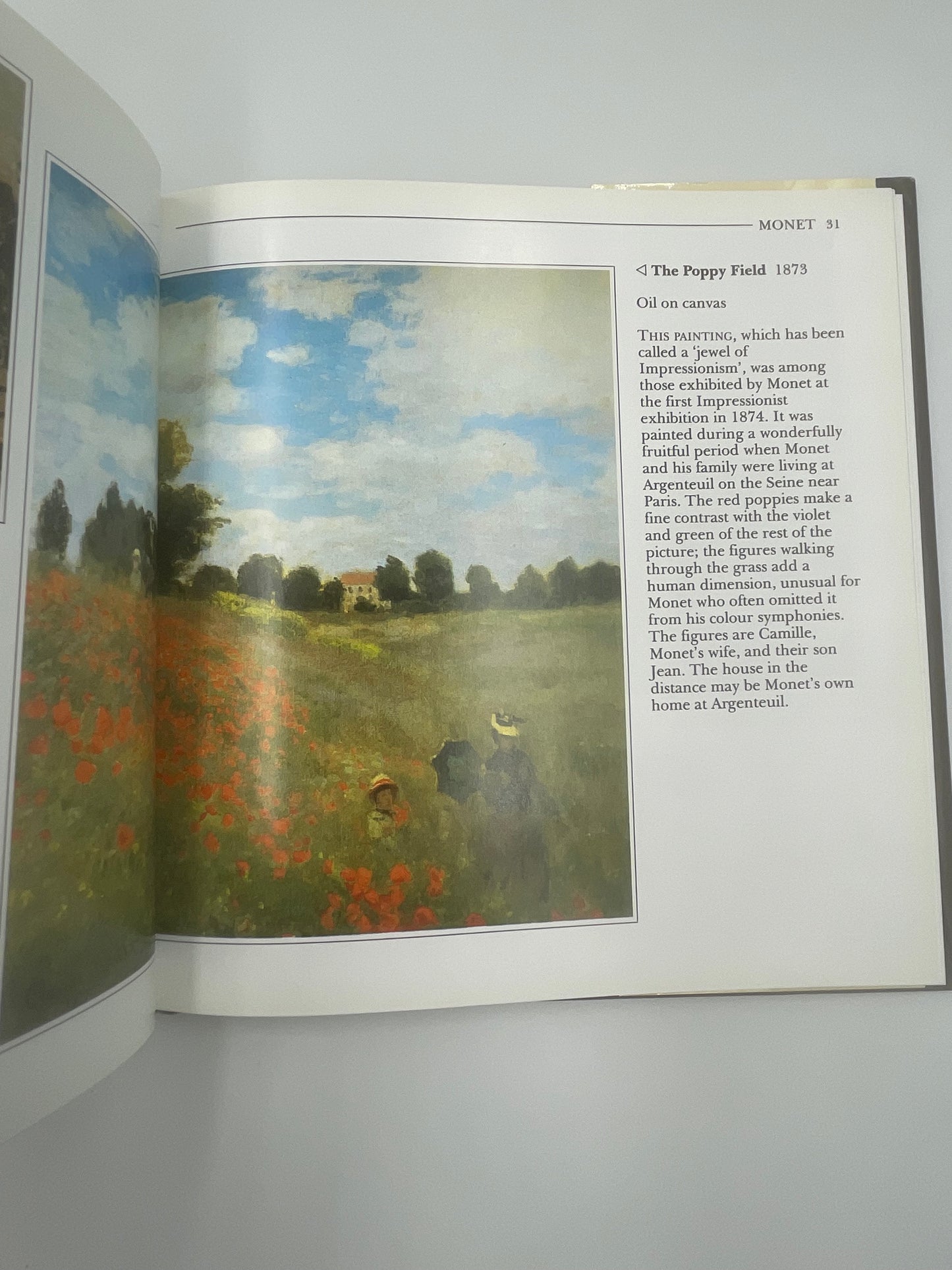 Random page 31 from The Life and Works of Monet by Edmund Swinglehurst