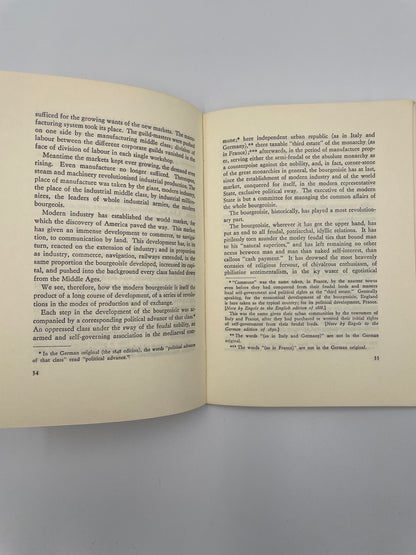 Manifesto of the Communist Party by Karl Marx and Frederick Engels