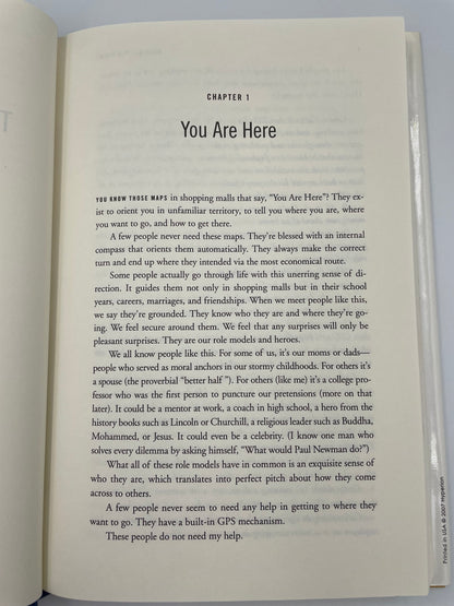 Chapter 1 page of "What Got You Here Won't Get You There: How Successful People Become Even More Successful" by
Marshall Goldsmith  with Mark Reiter 
