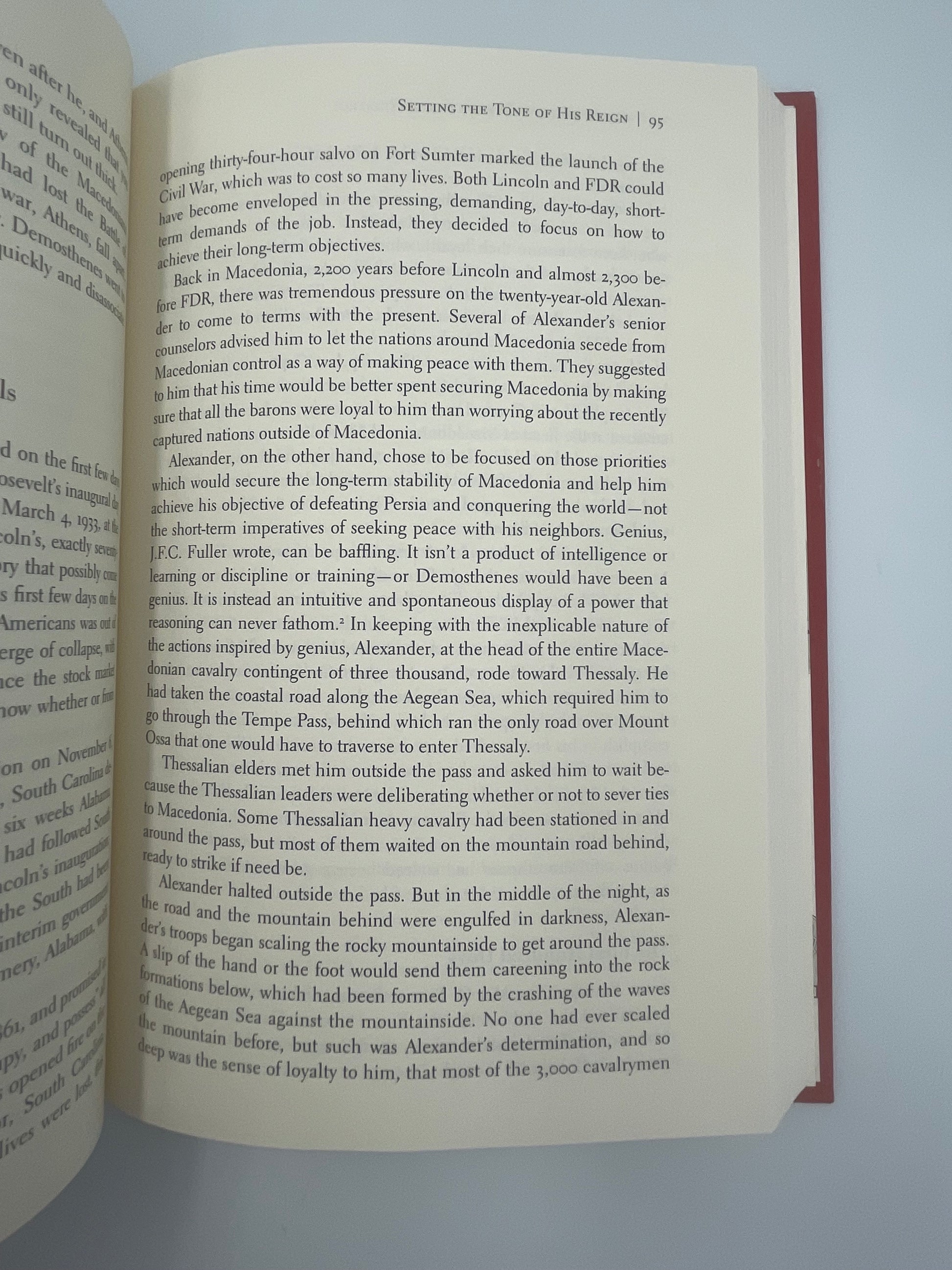 Random page 91 from ‘Alexander the Great's Art of Strategy: The Timeless Leadership Lessons of History's Greatest Empire Builder’ ￼