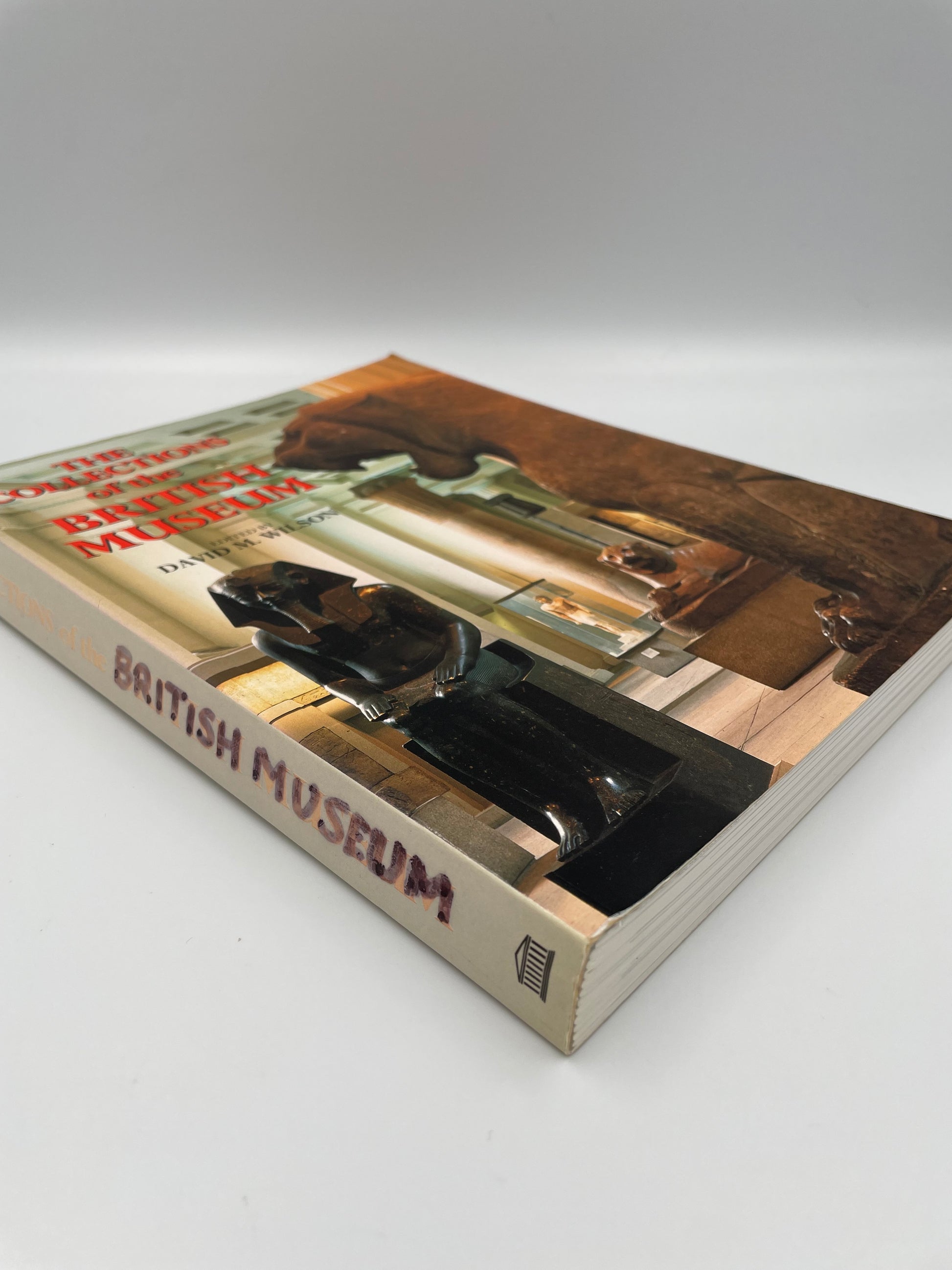 Book cover and spine of The Collections of the British Museum