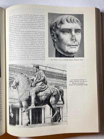 Random Page with photos from "History of Art: A Survey of the Major Visual Arts from the Dawn of History to the Present Day" by H.W.Janson
