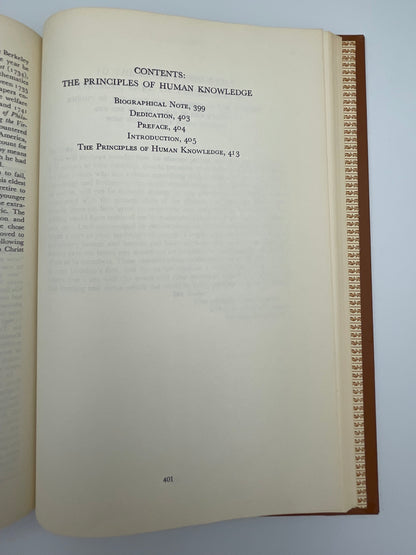 Locke. Burkeley. Hume. (Britannica: Great Books of the Western World)