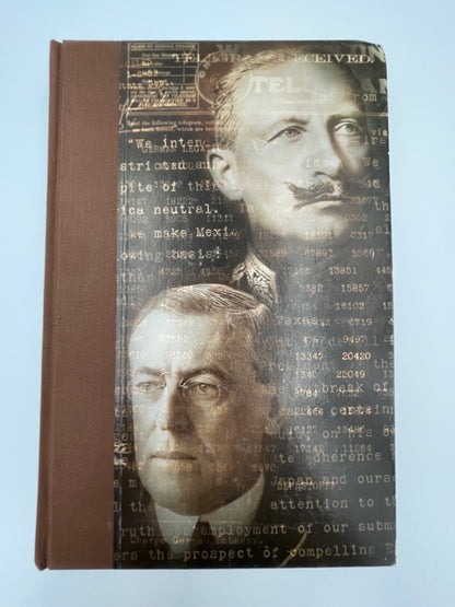 Book cover with Illustrations of "The Zimmermann Telegram" by Barbara Tuchman 