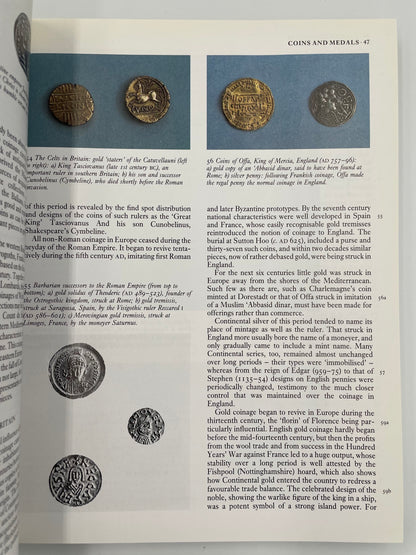 Page 47 with illustrations of coins from The Collections of the British Museum