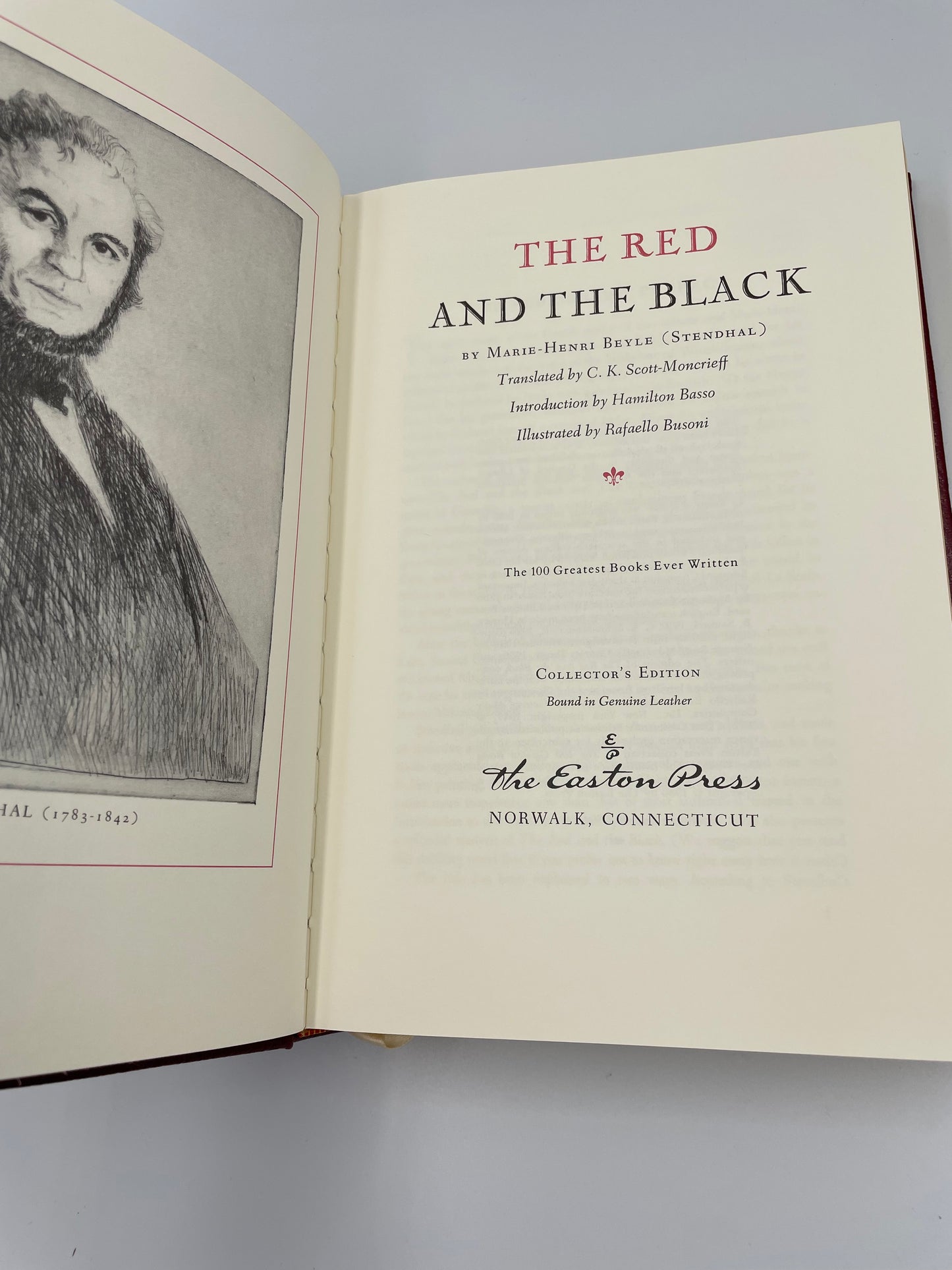 The Red and the Black by Stendhal (Collector's Edition)