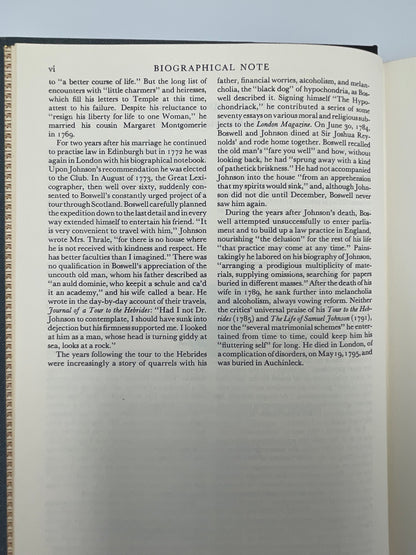 Boswell (Britannica: Great Books of the Western World) Life of Samuel Johnson, LL.D.