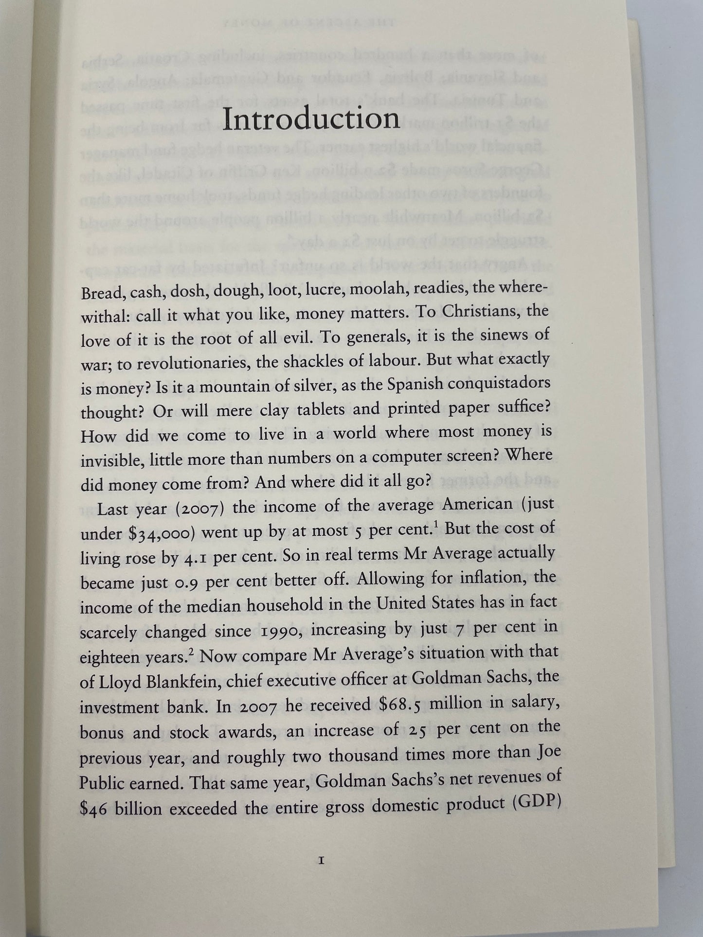 The Ascent of Money by Niall Ferguson