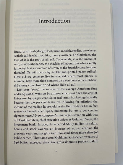 The Ascent of Money by Niall Ferguson