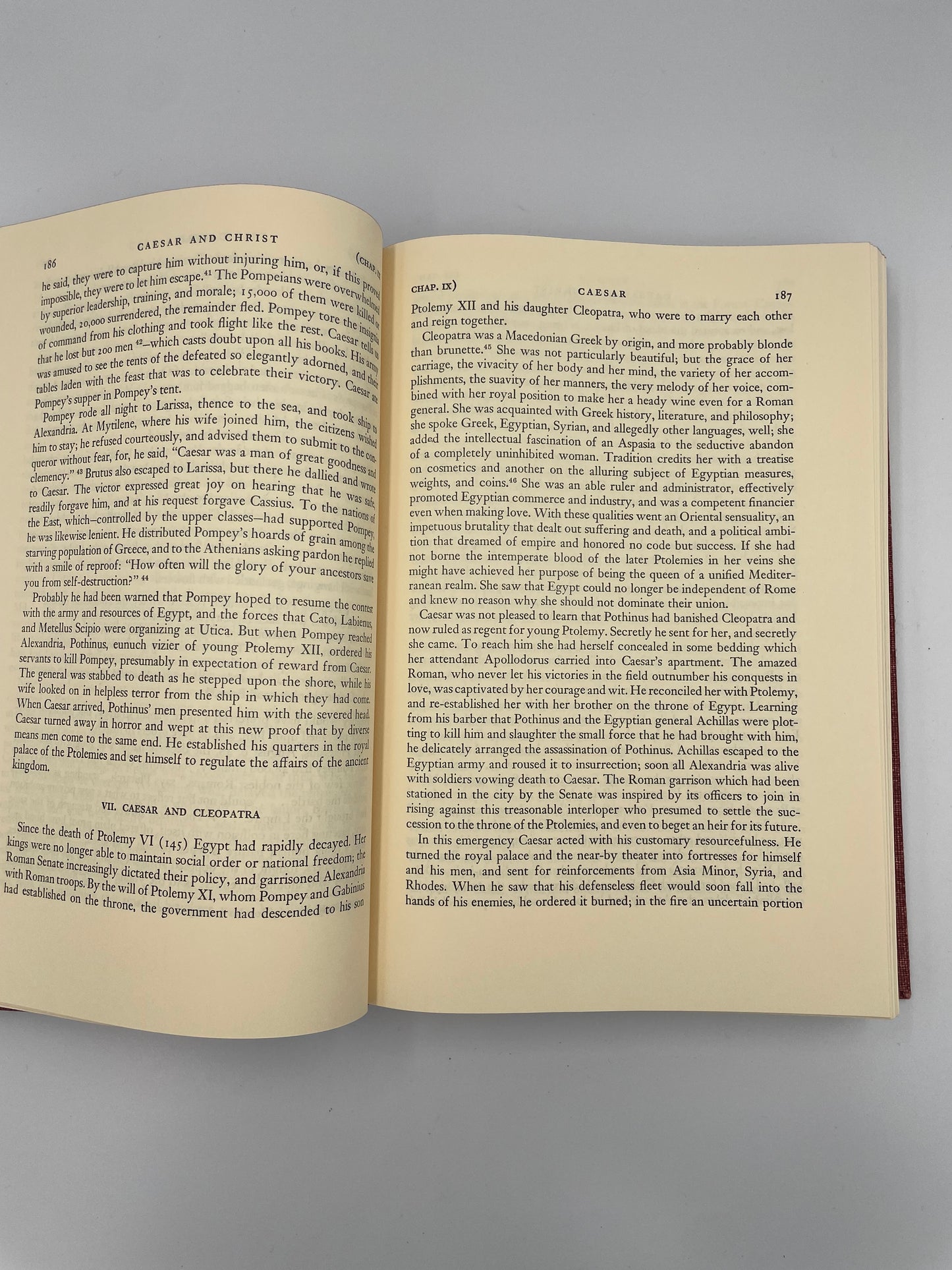 Caesar and Christ by Will Durant