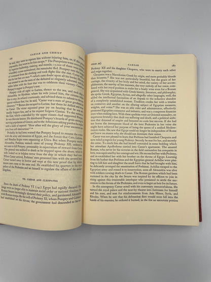 Caesar and Christ by Will Durant