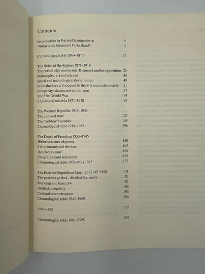 German Cultural History from 1860 to the Present Day