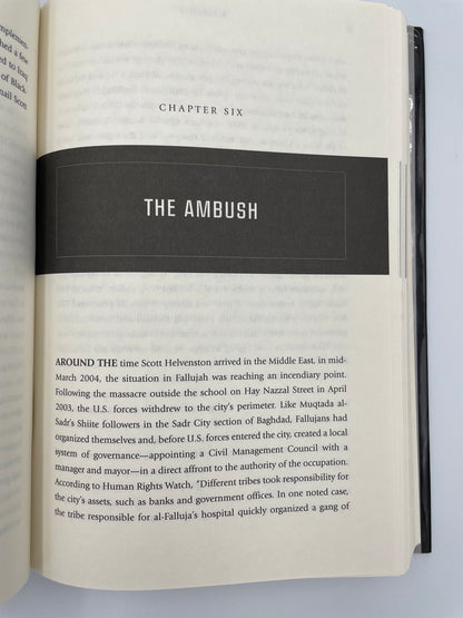 Chapter 6 page from "Blackwater. The Rise of the World's Most Powerful Mercenary Army"