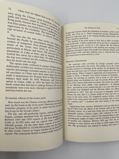 Random pages 72 and 73 of ‘China: From the Opium Wars to the 1911 Revolution’