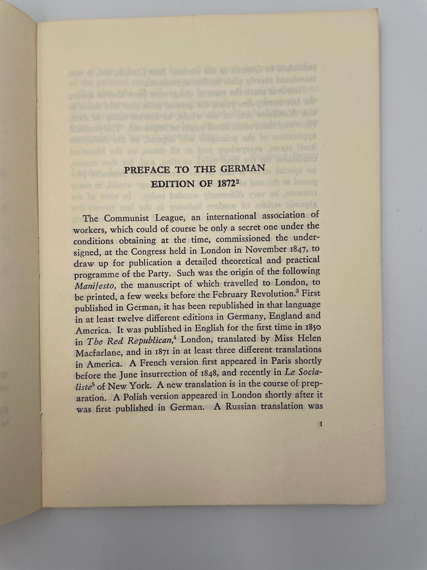 Preface to the German edition of 1872 