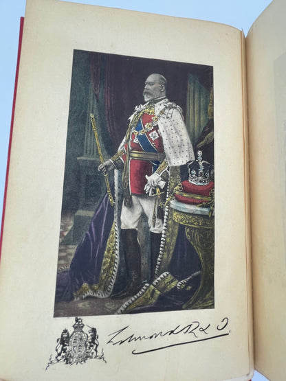 Colour image of King from "The Great Events by Famous Historians" 1905 Edition (Volumes 1 to 18)